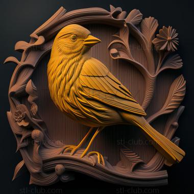 3D model A very big canary (STL)